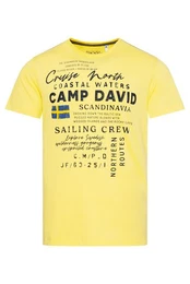 Rundhalsshirt mit Baumwolle