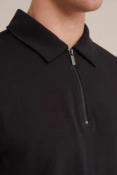 WE Fashion Poloshirt Schwarz