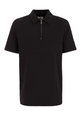 WE Fashion Poloshirt Schwarz