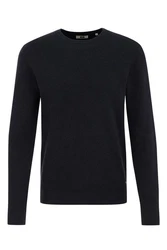 WE Fashion Sweater Dunkelblau/Schwarz/Blau