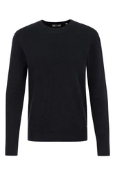 WE Fashion Sweater Dunkelblau/Schwarz/Blau