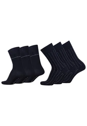 TOM TAILOR Socken Tom Tailor men socks basic dot dunkel marineblau