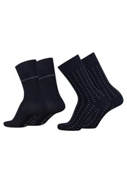 Socken men socks 4er basic dot dark navy 39-42