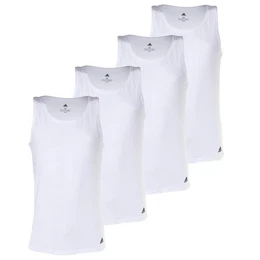 Unterhemd Herren Tank Top, 4er Pack - Active Flex Cotton, (Packung, 4er Pack)
