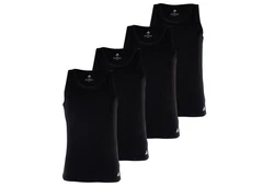 adidas Sportswear Unterhemd Herren Tank Top Active Flex Cotton (Packung) Schwarz/Dunkelblau/Dunkelgrau