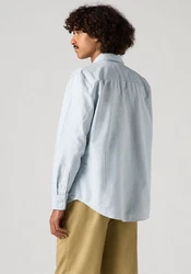 LEVI'S Hemd 'Authentic' BUTTON DOWN marine/offwhite