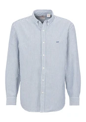 LEVI'S Hemd 'Authentic' BUTTON DOWN marine/offwhite