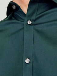 JACK & JONES Hemd 'Parma' Dunkelgrün/Grün