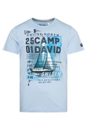 Rundhalsshirt mit Baumwolle