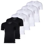 adidas Sportswear T-Shirt Herren Active Flex Cotton 6er Pack Dunkelblau/Schwarz/Weiß