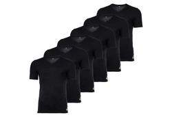 adidas Sportswear T-Shirt Herren Active Flex Cotton 6er Pack Schwarz/Dunkelblau