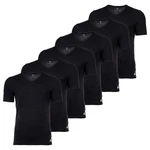 adidas Sportswear T-Shirt Herren Active Flex Cotton 6er Pack Schwarz/Dunkelblau