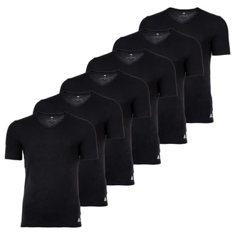 adidas Sportswear T-Shirt Herren Active Flex Cotton 6er Pack Schwarz/Dunkelblau adidas Sportswear T-Shirt Herren Active Flex Cotton 6er Pack Schwarz/Dunkelblau