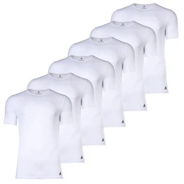 T-Shirt Herren T-Shirt, 6er Pack - Active Flex Cotton, (Packung, 6er Pack)