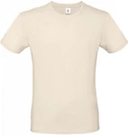 B&C Herren T-Shirt E150 Khaki/Weiß/Beige