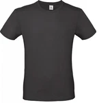 B&C Herren T-Shirt E150 Dunkelgrau/Grau/Schwarz
