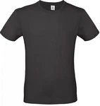 B&C Herren T-Shirt E150 Dunkelgrau/Grau/Schwarz