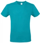 B&C Herren T-Shirt E150 Türkis/Grün