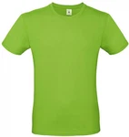 B&C Herren T-Shirt E150 Grün/Neonfarben