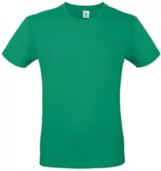 B&C Herren T-Shirt E150 Grün/Türkis/Dunkelgrün/Neonfarben