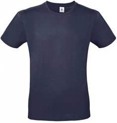 B&C Herren T-Shirt E150 Dunkelblau