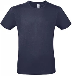 B&C Herren T-Shirt E150 Dunkelblau