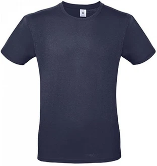 B&C Herren T-Shirt E150 Dunkelblau