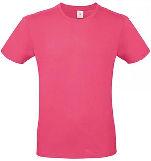 B&C Herren T-Shirt E150 Rosa