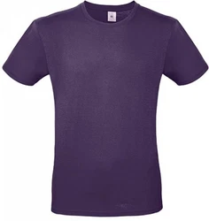 B&C Herren T-Shirt E150 Lila