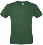 B&C Herren T-Shirt E150 Grün/Dunkelgrün