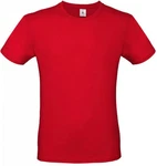 B&C Herren T-Shirt E150 Rot/Dunkelrot B&C Herren T-Shirt E150 Rot/Dunkelrot
