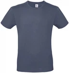 B&C Herren T-Shirt E150 Dunkelblau/Blau/Grau B&C Herren T-Shirt E150 Dunkelblau/Blau/Grau