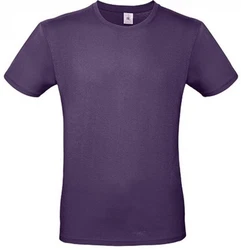 B&C Herren T-Shirt E150 Lila
