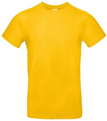 B&C Rundhalsshirt T-Shirt E190 Gelb