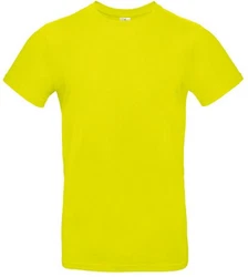 B&C Rundhalsshirt T-Shirt E190 Gelb/Neonfarben/Grün