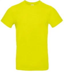 B&C Rundhalsshirt T-Shirt E190 Gelb/Neonfarben/Grün