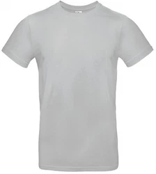B&C Rundhalsshirt T-Shirt E190 Grau/Hellgrau