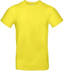 B&C Rundhalsshirt T-Shirt E190 Gelb
