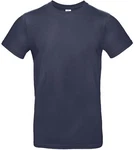 B&C Rundhalsshirt T-Shirt E190 Dunkelblau