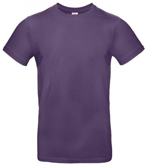 B&C Rundhalsshirt T-Shirt E190 Lila