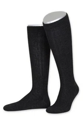 Trachtensocken Trachten Kniestrmpfe - L4910 - lodengrn, schwarz, stahlblau