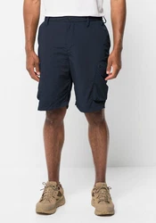 Jack Wolfskin 3/4-Hose KALAHARI CARGO Blau/Dunkelblau