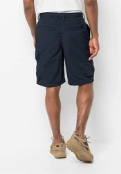 Jack Wolfskin 3/4-Hose KALAHARI CARGO Blau/Dunkelblau