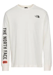 The North Face Varsity Graphic Longsleeve (2025) white dune