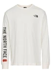 The North Face Varsity Graphic Longsleeve (2025) white dune