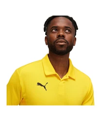 PUMA T-Shirt teamGOAL Polo Gelb