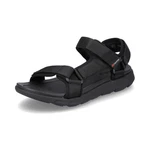 Rieker Herren Sandale Grau/Schwarz
