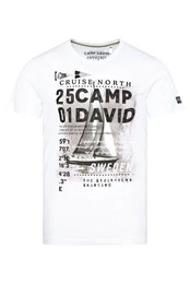 Rundhalsshirt mit Baumwolle