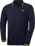 Chiemsee Langarm-Poloshirt Dunkelblau/Blau
