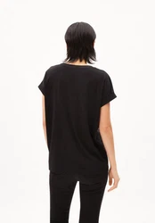 Armedangels T-Shirt Idaara Regular Fit Schwarz/Dunkelgrau